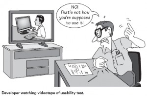 How not to do usability testing... (Image credit: blog.templatemonster.com)