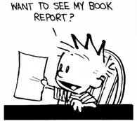 Calvin-book-report